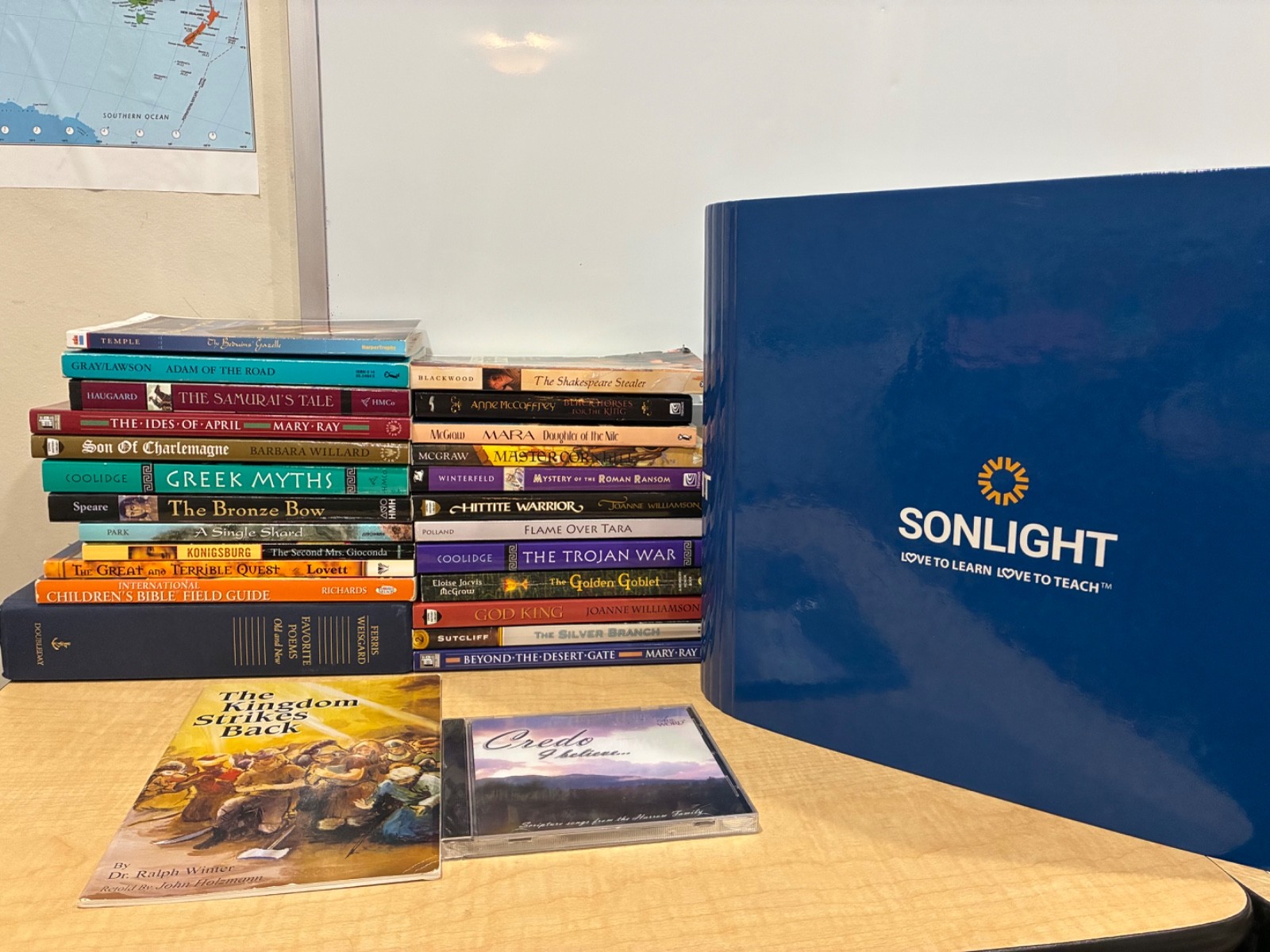 Sonlight All Subjects Level G (6th) World History Year 1 of 2 w/MathUSee Program