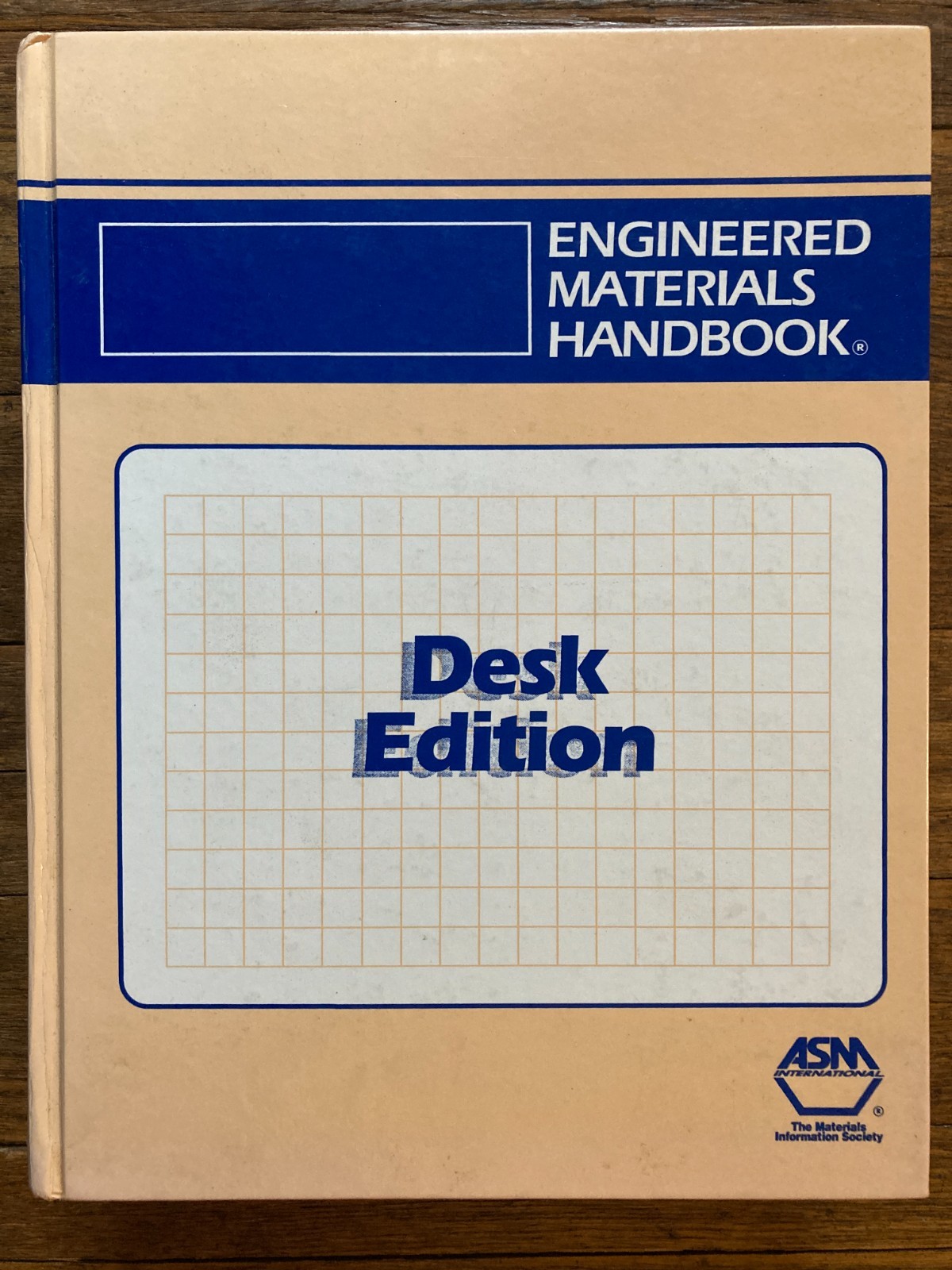 Engineered Materials Handbook Desk Edition Hardcover Asm Text Book Engineer 1995