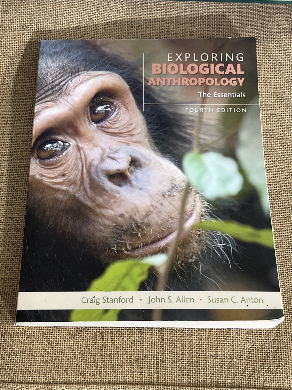 Exploring Biological Anthropology by John S. Allen, S. Antòn and Craig Stanford