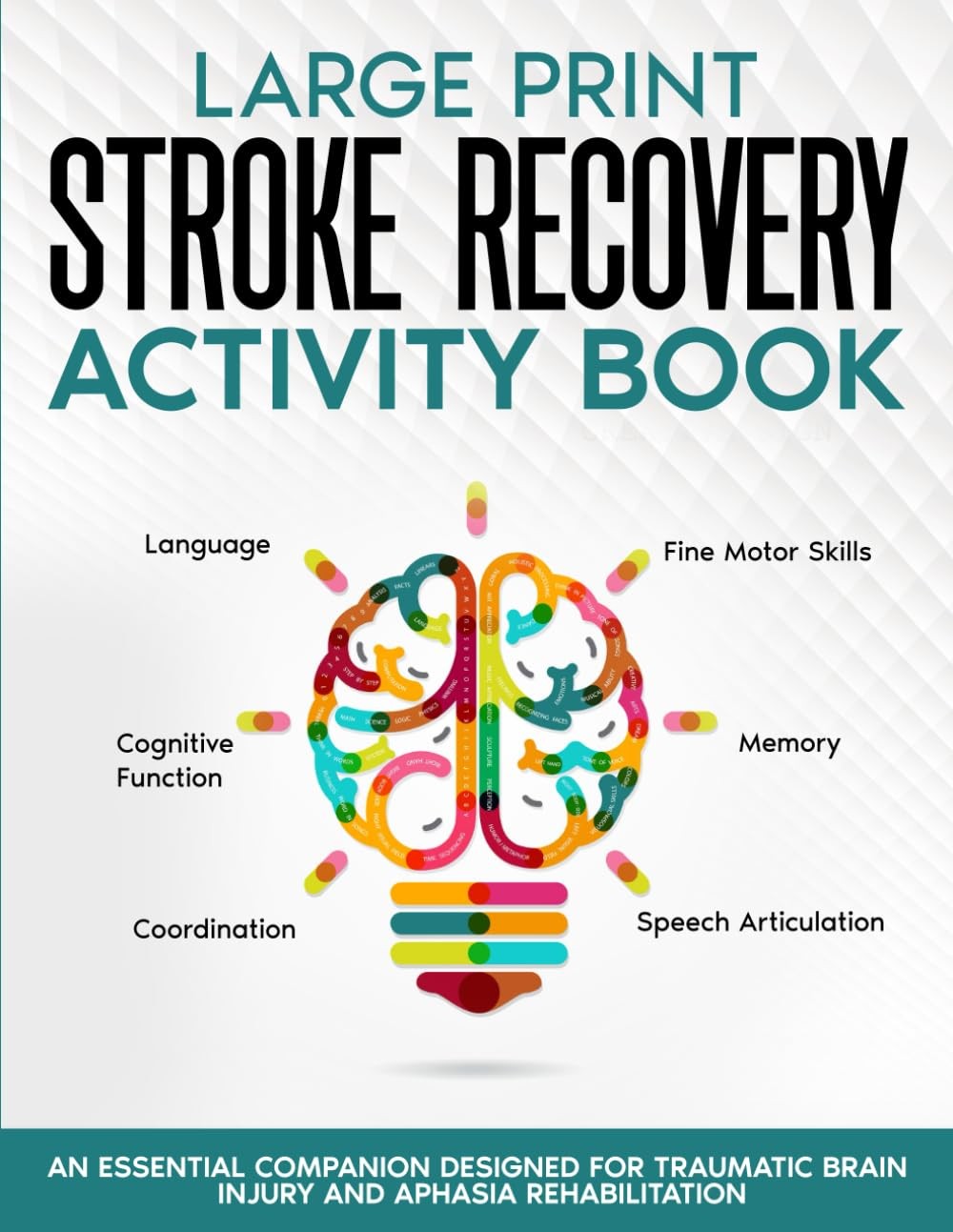 Stroke Recovery Activity Book – Large Print: Activities and Puzzles – Paperback