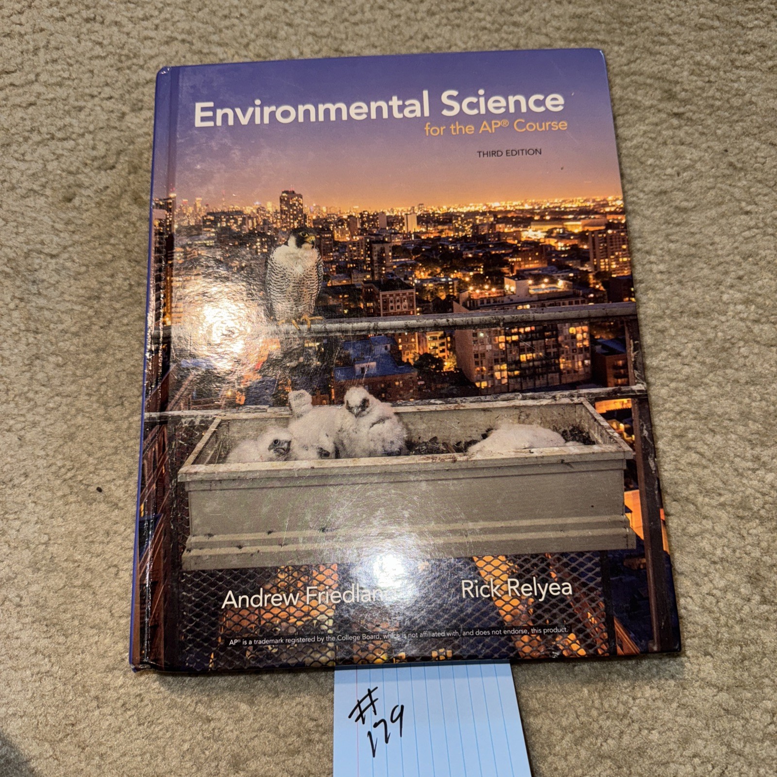 Environmental Science for the AP* Course by Rick Relyea (Hardcover, 2019)