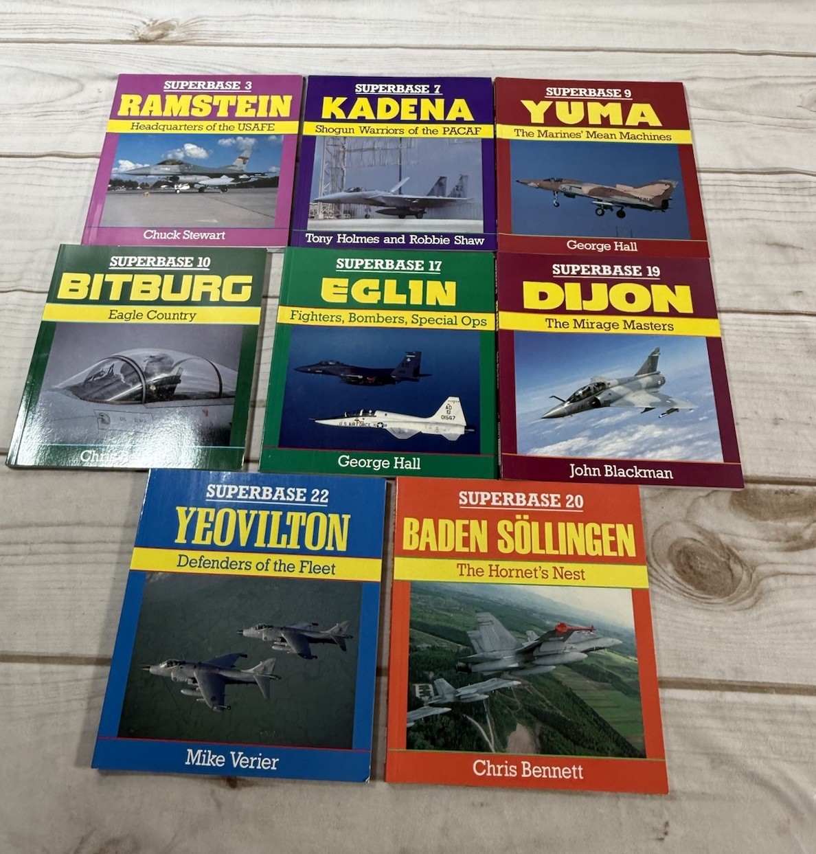 Lot Of 8 Superbase Osprey Aerospace Book Collection