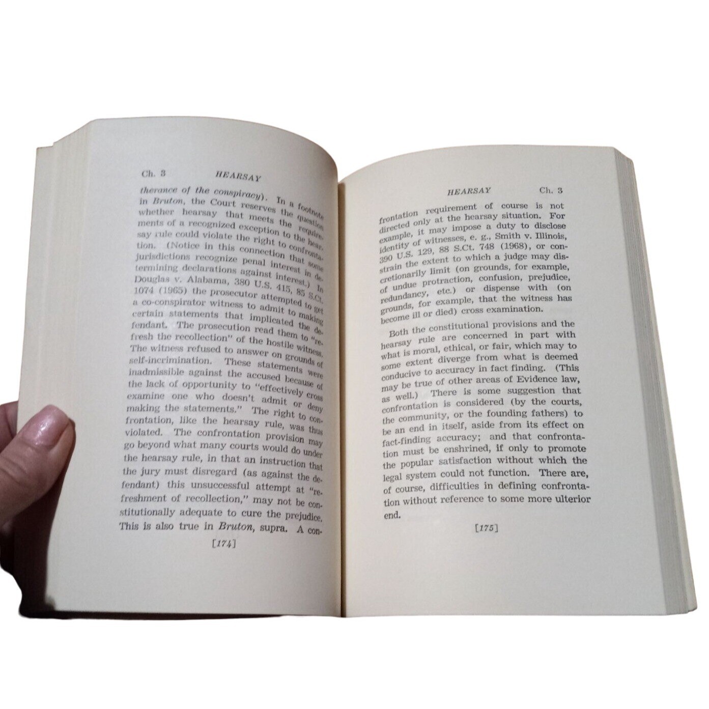 Vtg Evidence in a Nutshell Paperback Book Paul Rothstein 1970 West Publishing