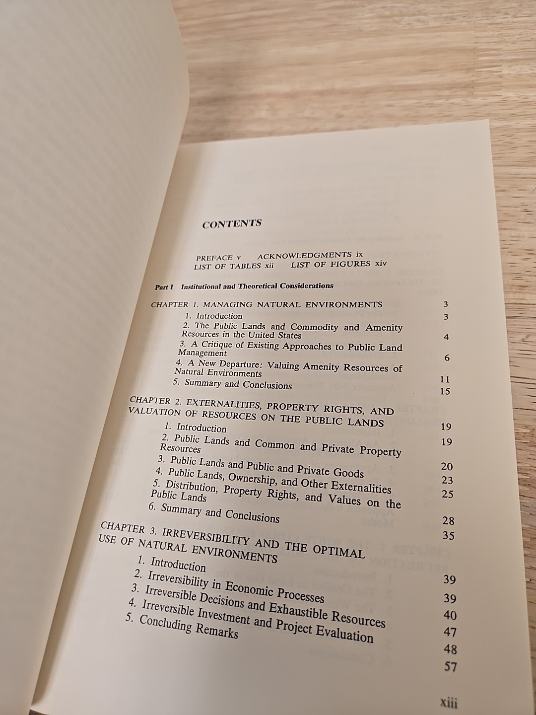 The Economics Of Natural Environments By John V. Krutilla & Anthony Fisher