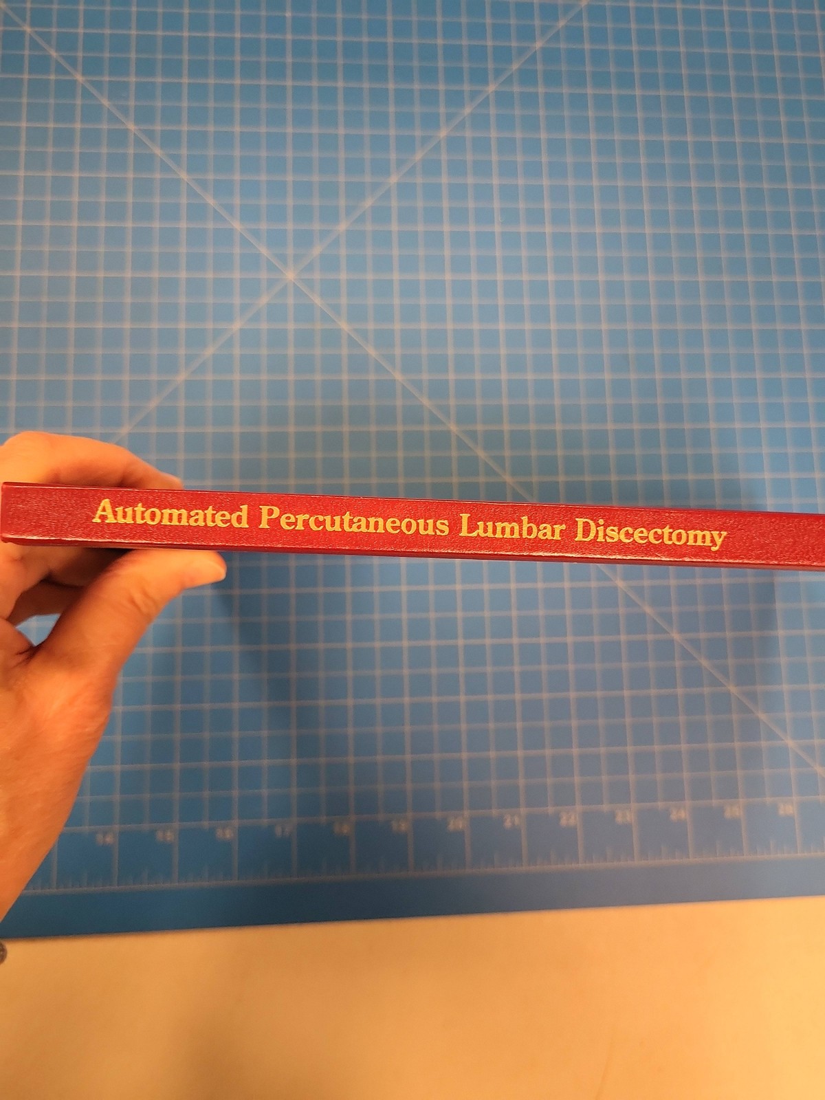 Automated Percutaneous Lumbar Discectomy 1988 Gary Onik Clyde Helms Med Textbook