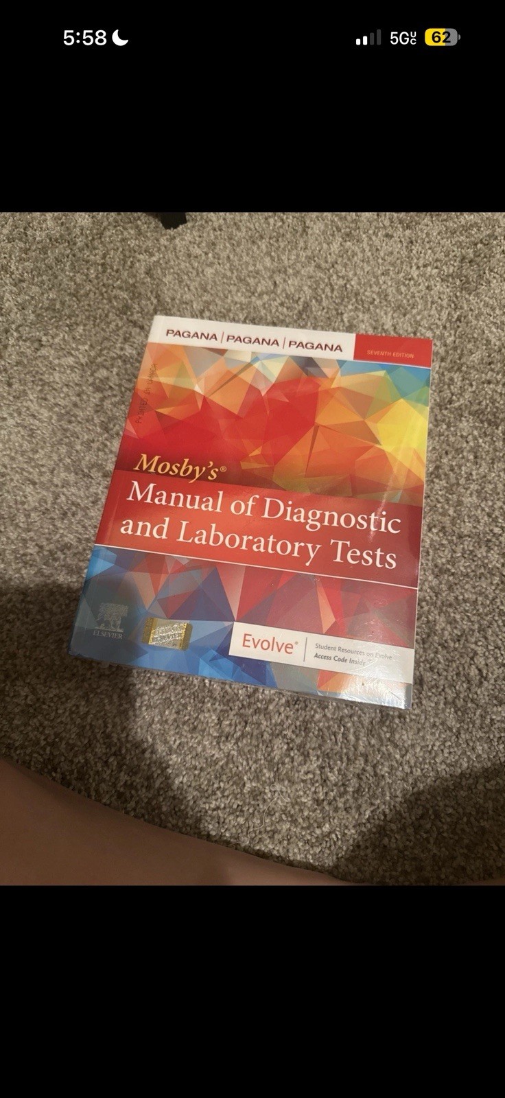 Mosby’s® Manual of Diagnostic and Laboratory Tests by Timothy J. Pagana,l