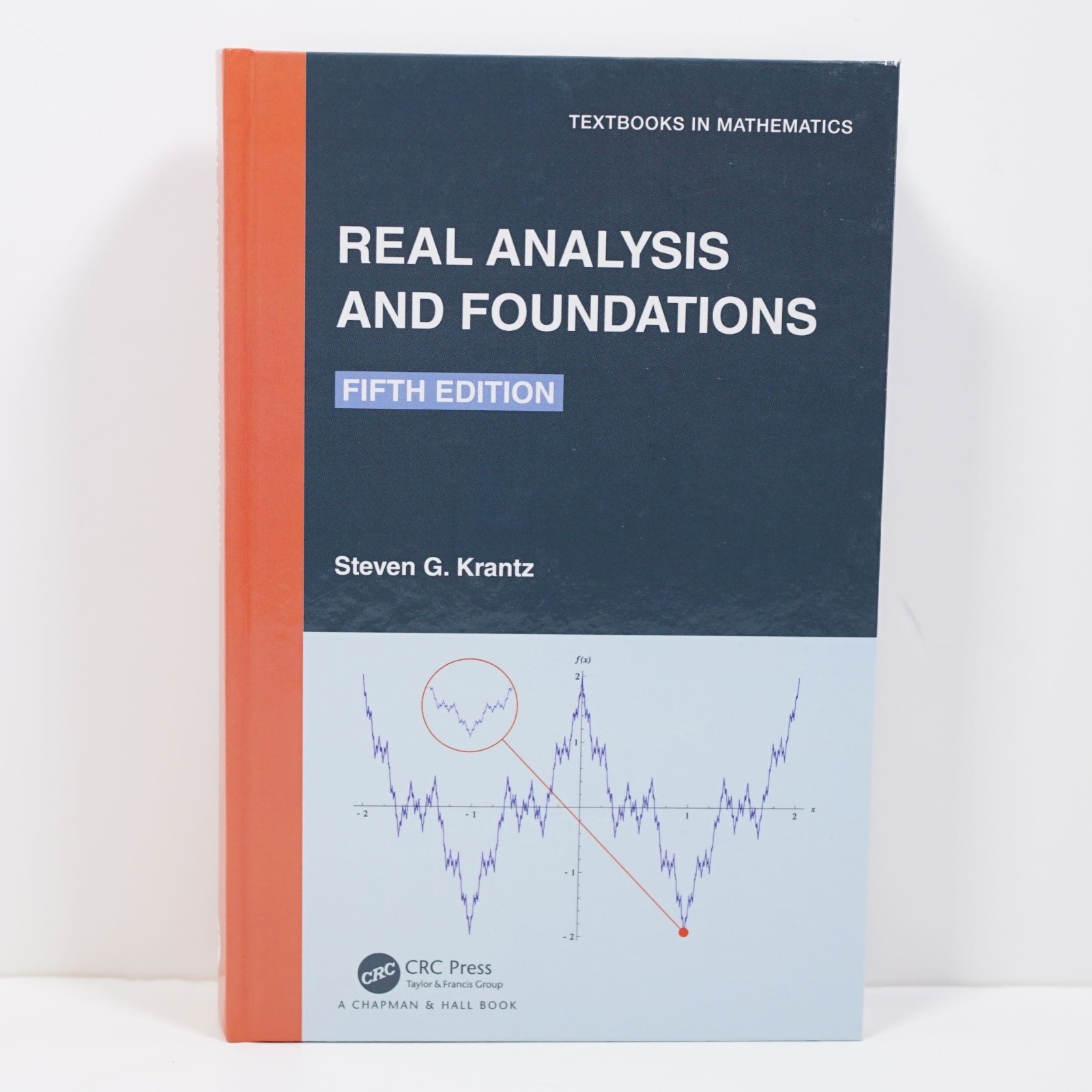 Real Analysis and Foundations by Steven G. Krantz – CRC Textbook in Mathematics
