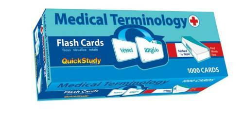 Medical Terminology Flash Cards (Academic) – Cards By BarCharts, Inc. – GOOD