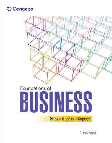 Foundations of Business – Paperback By Pride, William M – GOOD
