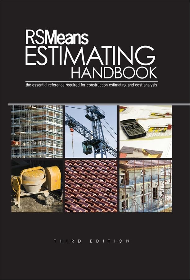 RSMEANS ESTIMATING HANDBOOK HARDCOVER **VERY_GOOD**