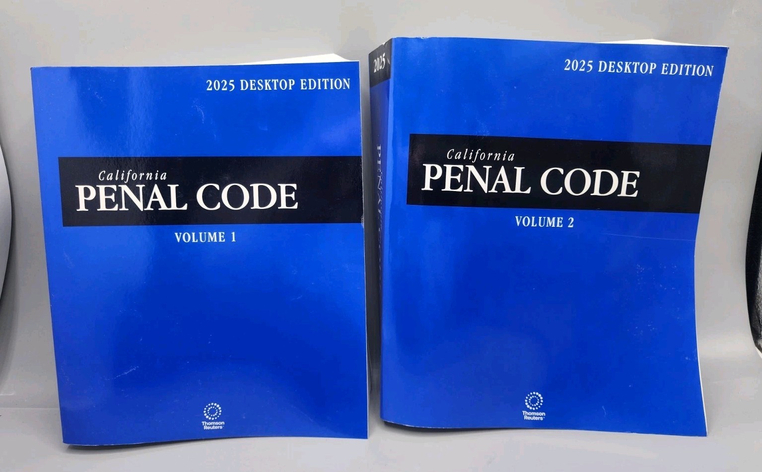 California Penal Code 2025 (California Desktop Codes) Vol I & II Free Shipping
