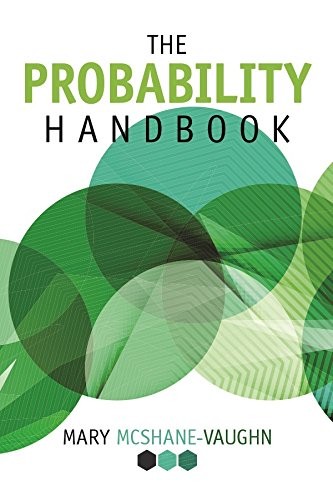 THE PROBABILITY HANDBOOK By Mary Mcshane-vaughn – Hardcover Excellent Condition
