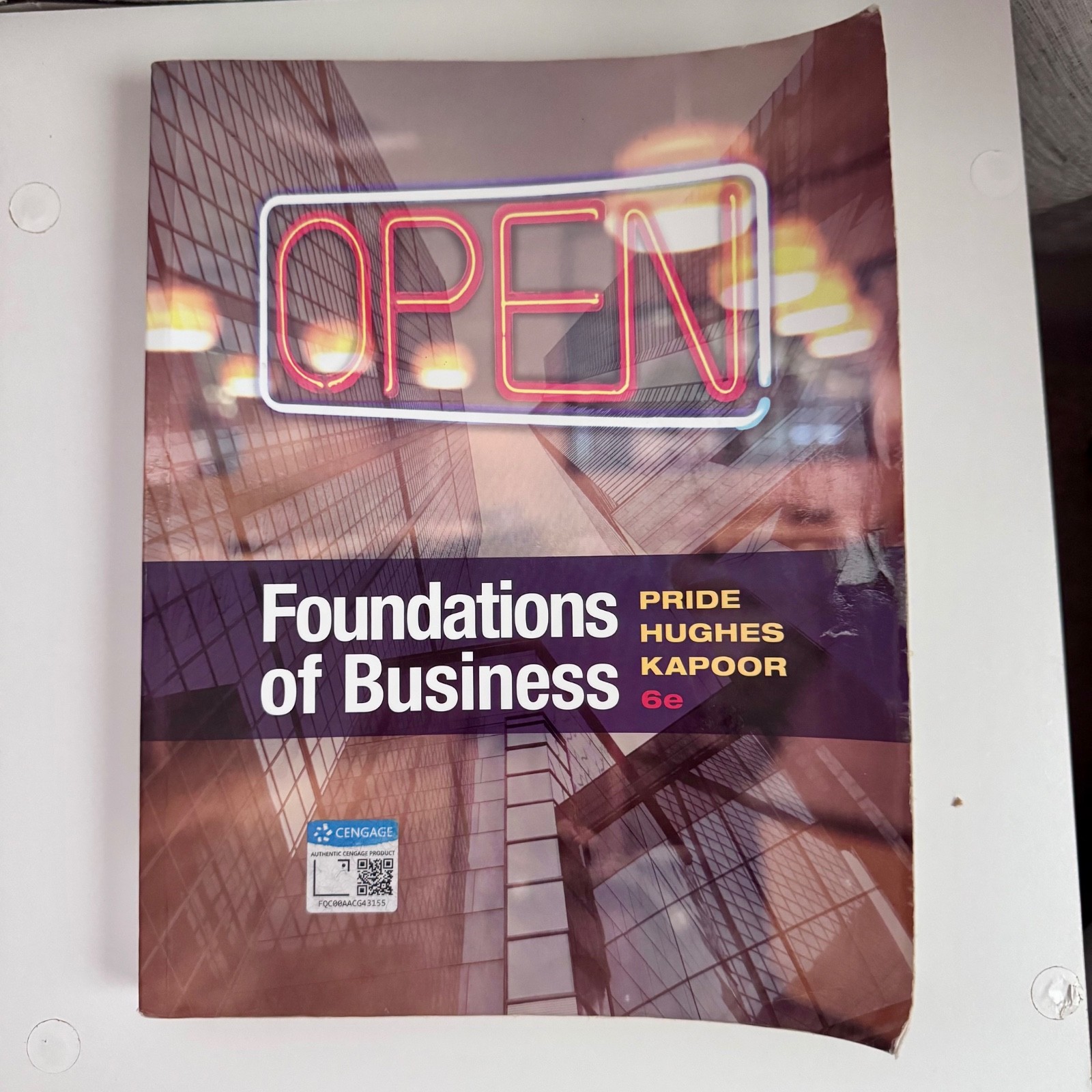 Foundations of Business Paperback William, Kapoor, Jack, Hughes,