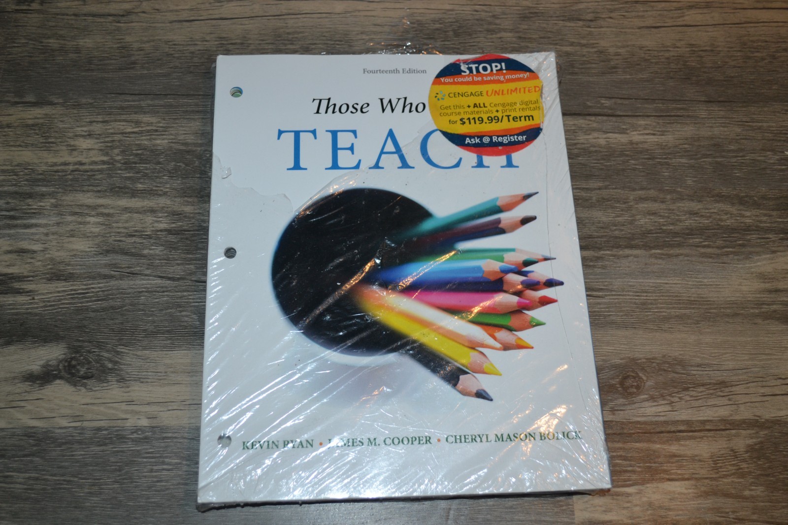 THOSE WHO CAN TEACH FOURTEENTH EDITION LOOSE LEAF BOOK NEW