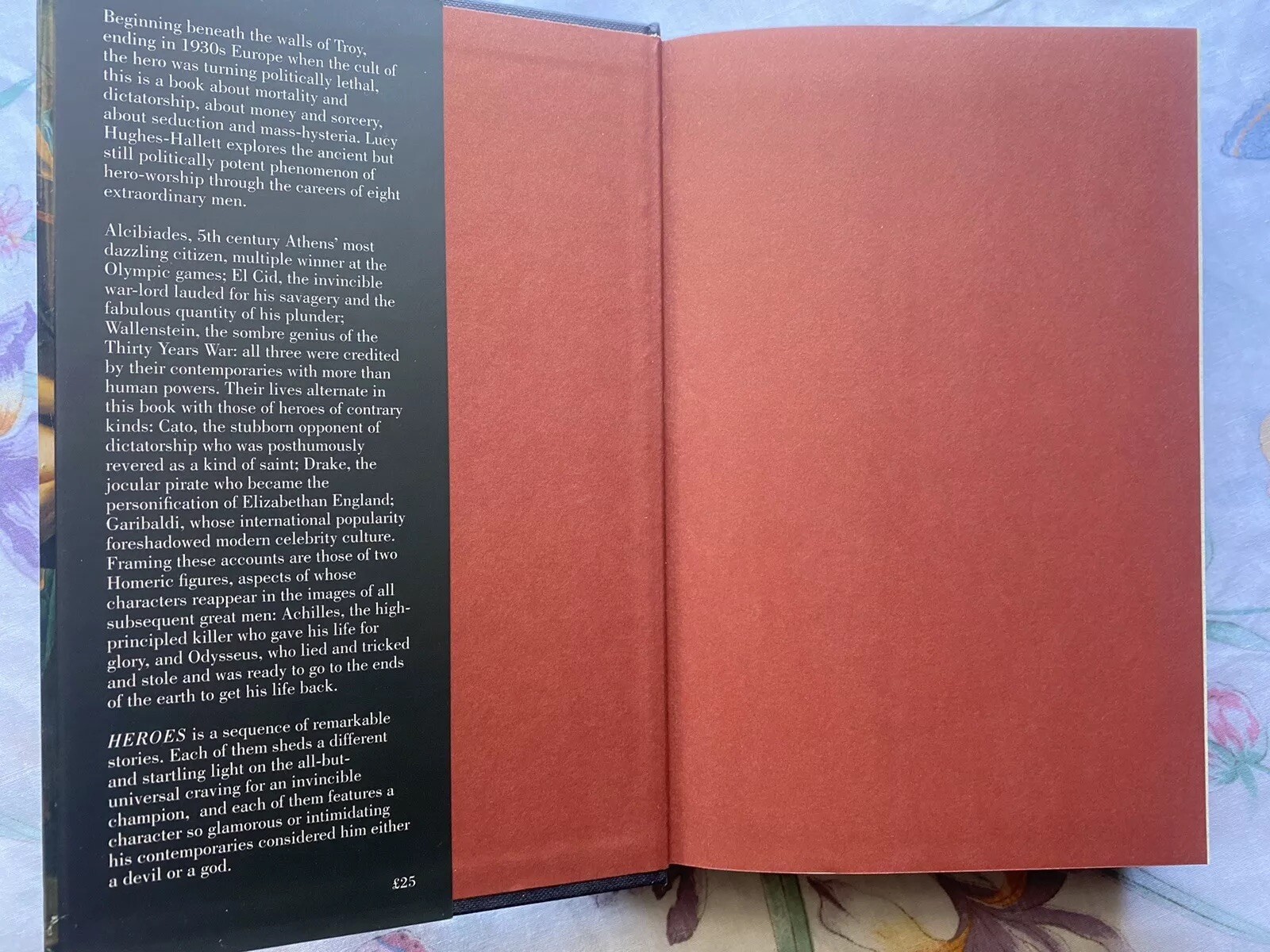 Heroes : A History of Hero Worship by Lucy Hughes-Hallett (2004, Hardcover)-B1