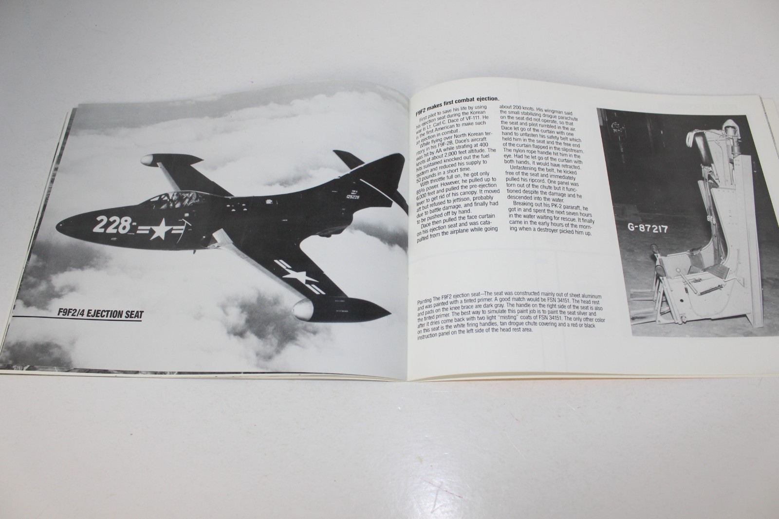 US Navy Ejection Seats – Vol. 1 by Aviation Research – 1990 – LN in Trade PB
