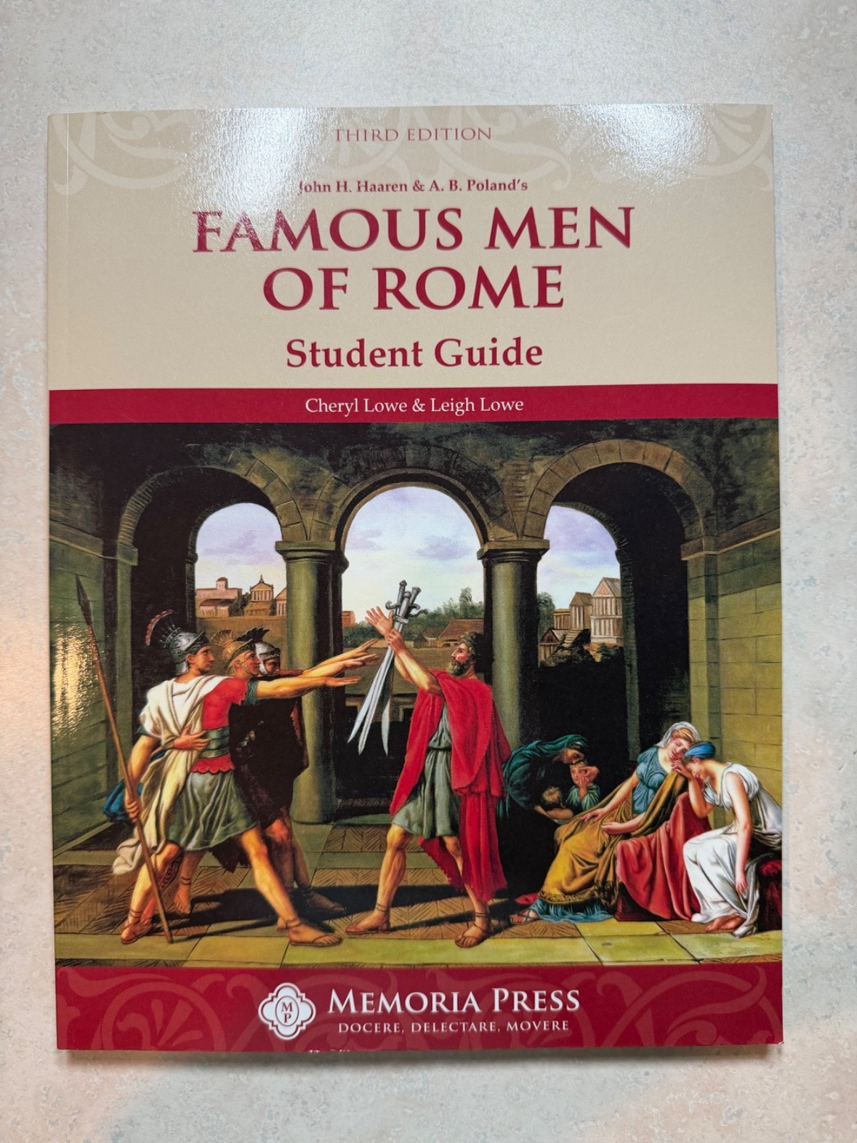 Memoria Press Famous Men of Rome Student Guide 3rd Edition New Unused