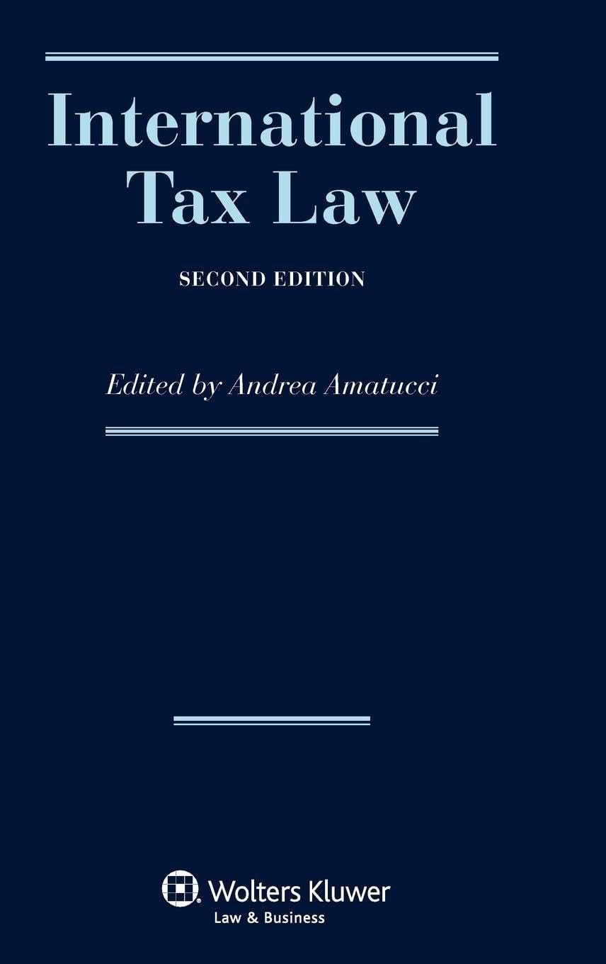 International Tax Law, Second Revised Edition