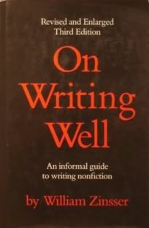 On Writing Well Hardcover William Zinsser