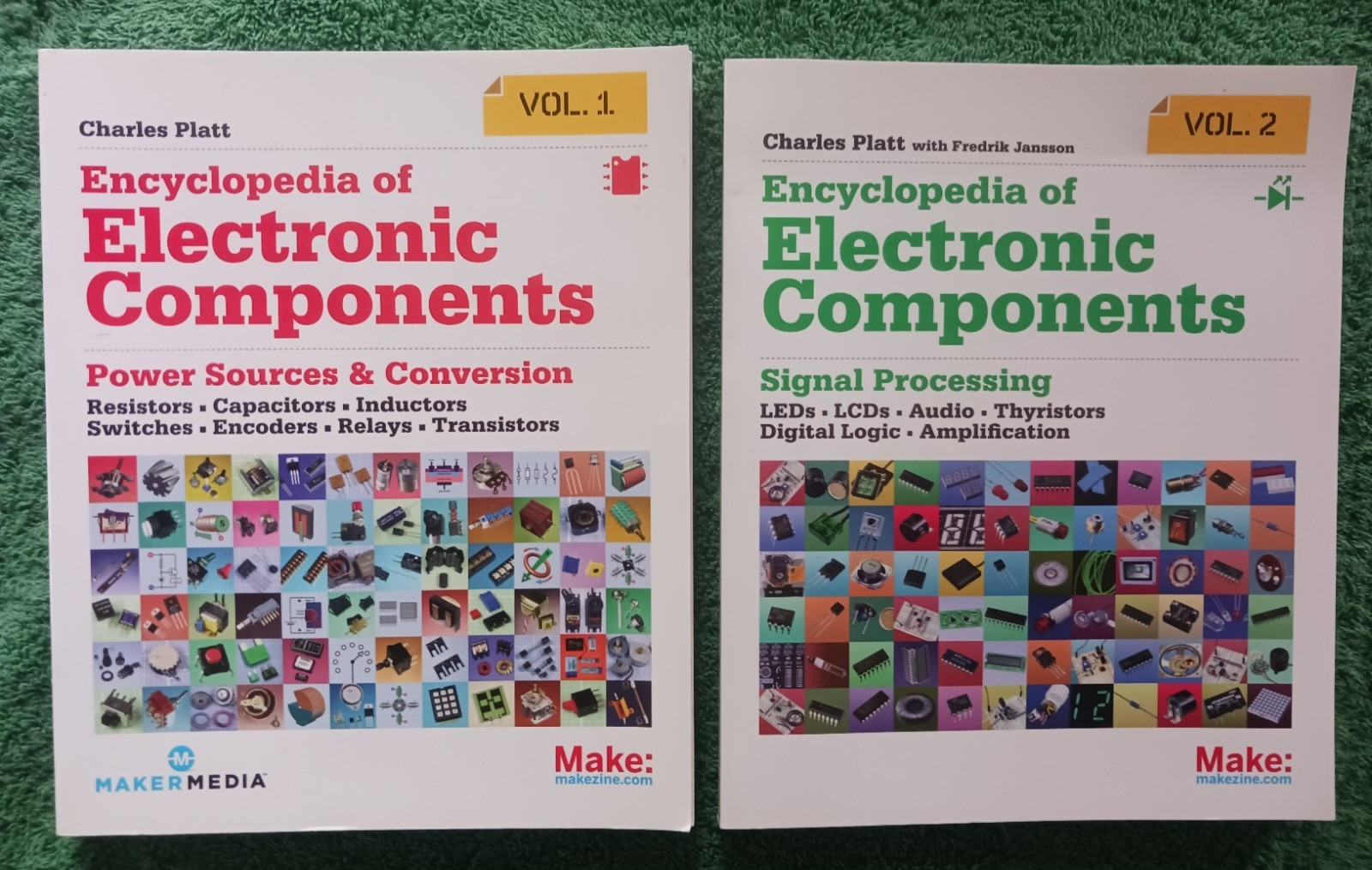 Encyclopedia of Electronic Components Volumes 1 & 2 Paperback 2015 Set