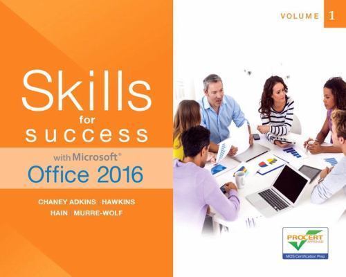 Skills for Success with Microsoft Off- Margo Adkins, 9780134320786, spiral-bound