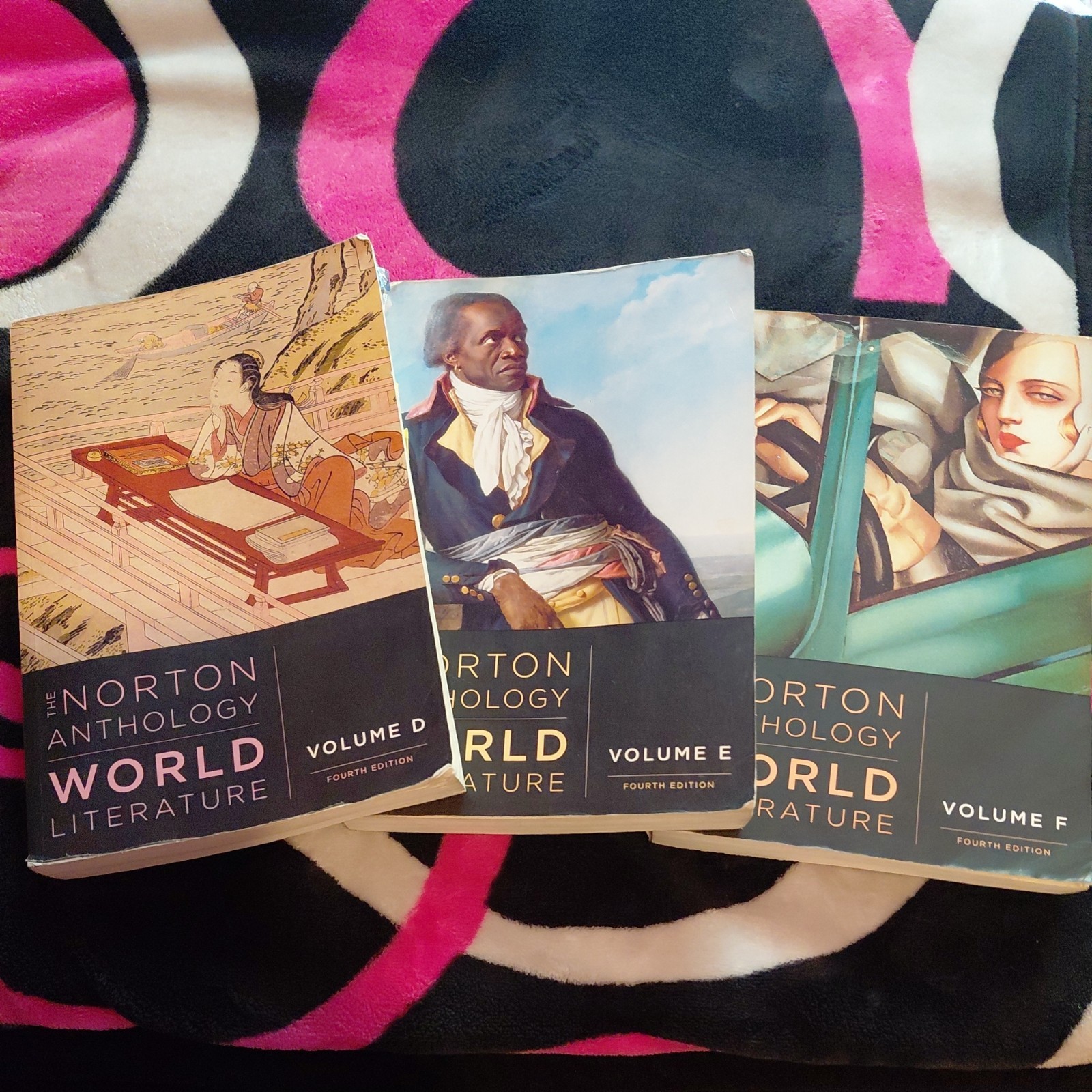 The Norton Anthology of World Literature Fourth Edition – Volume D, E & F Bundle