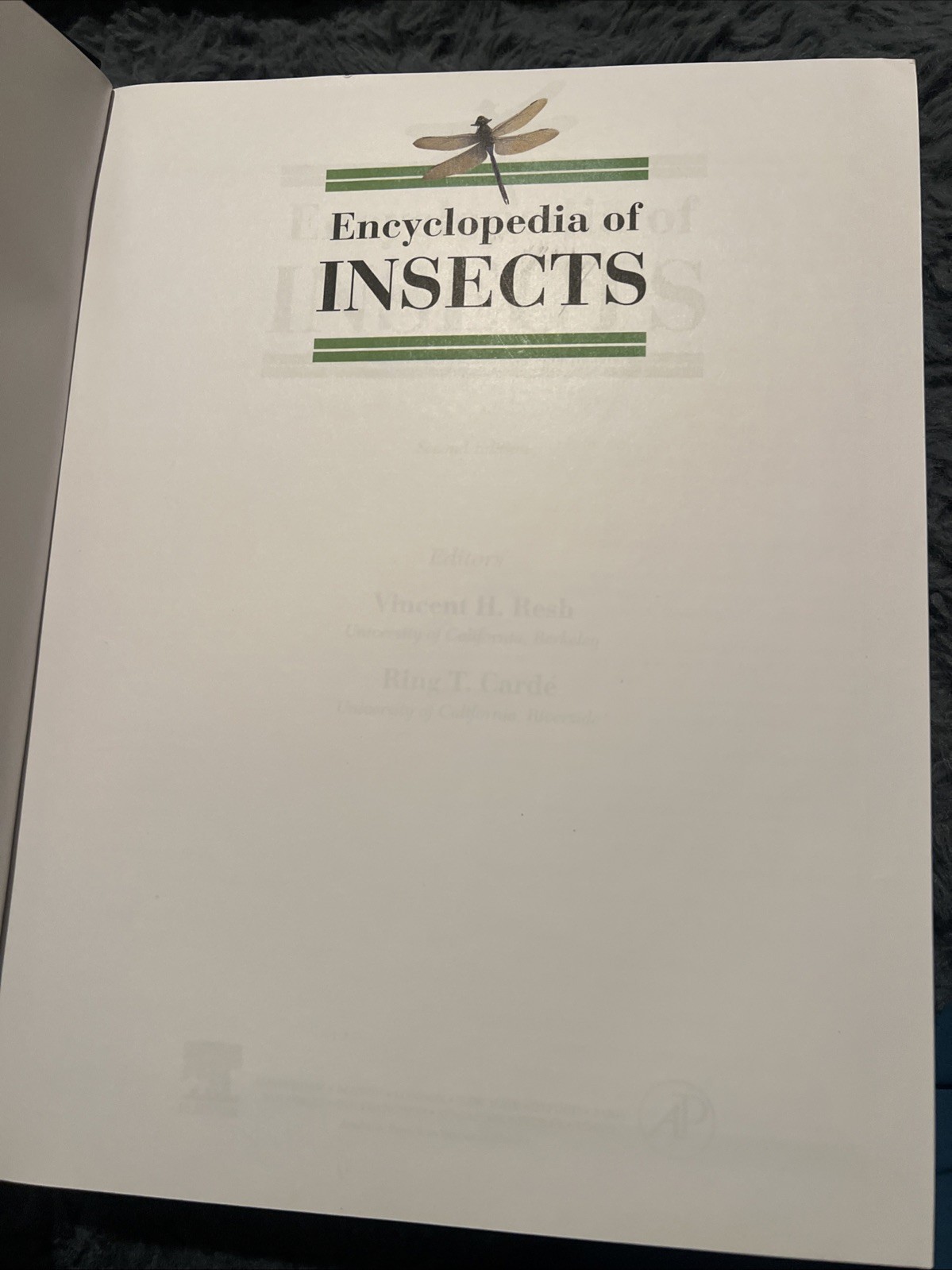 Encyclopedia of Insects Hardcover — B-651