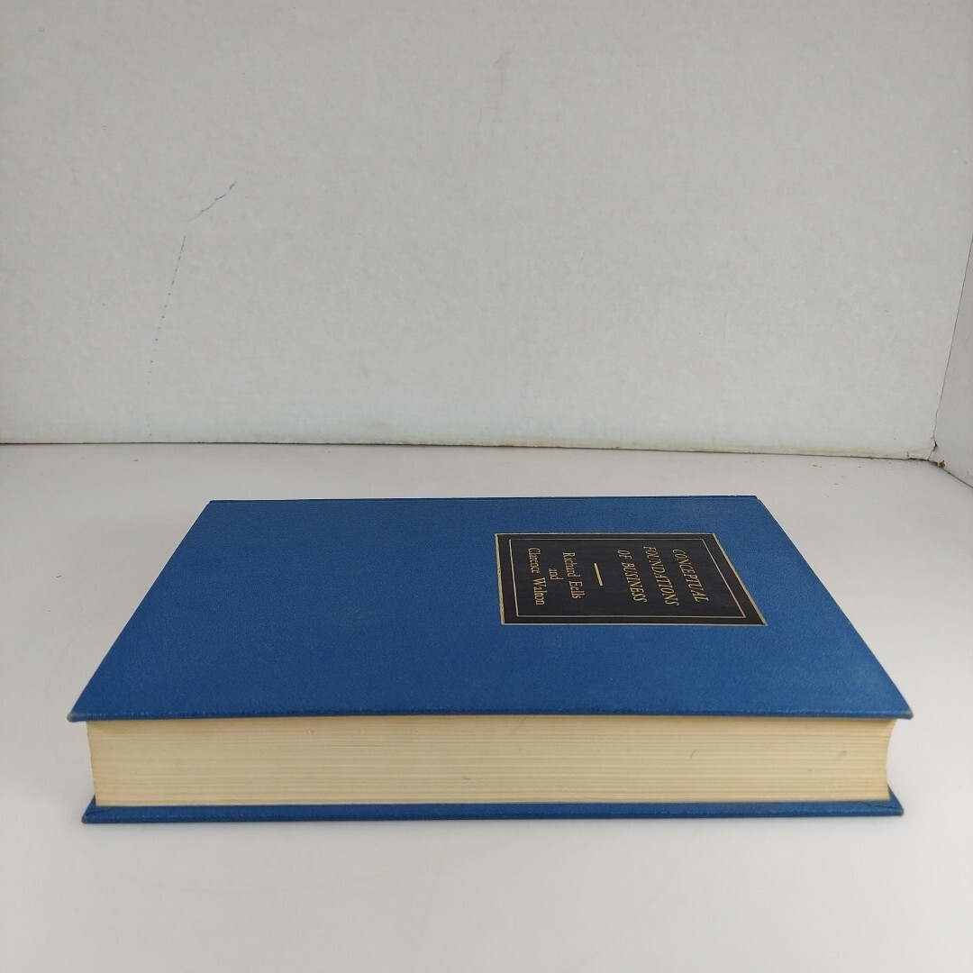 Conceptual Foundations of Business, Eells & Walton 1969 Revised Ed 1st Print HC
