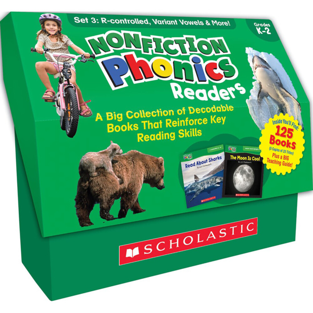 SCHOLASTIC TEACHING RESOURCES SC-9781338894714 Nonfiction Phonics Readers: