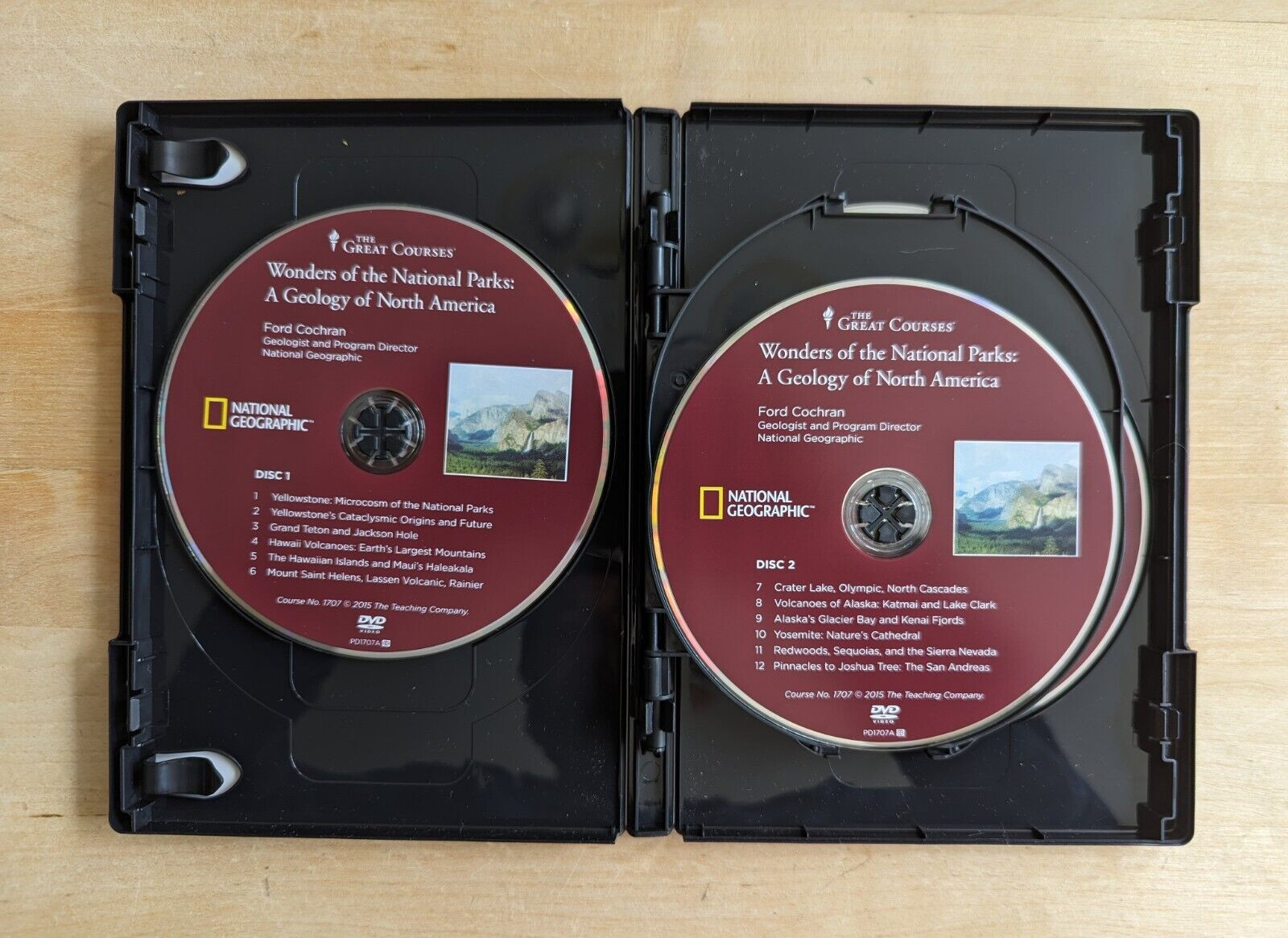 THE GREAT COURSES Wonders of the National Parks 6 DVD Set & Guidebook NEW!!!