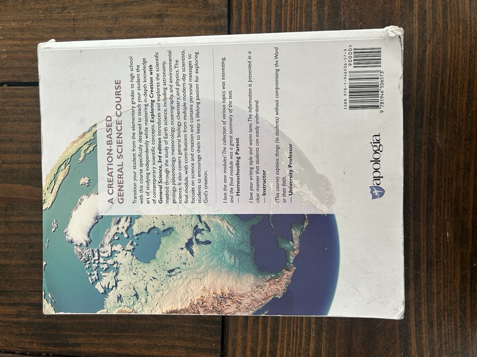 Apologia Exploring Creation With General Science 3rd Edition Homeschool
