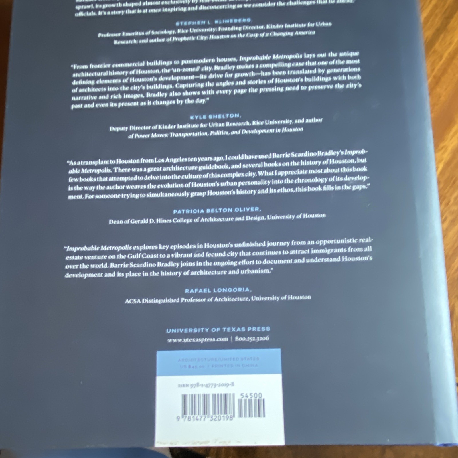 Improbable Metropolis : Houston’s Architectural and Urban History, Hardcover …