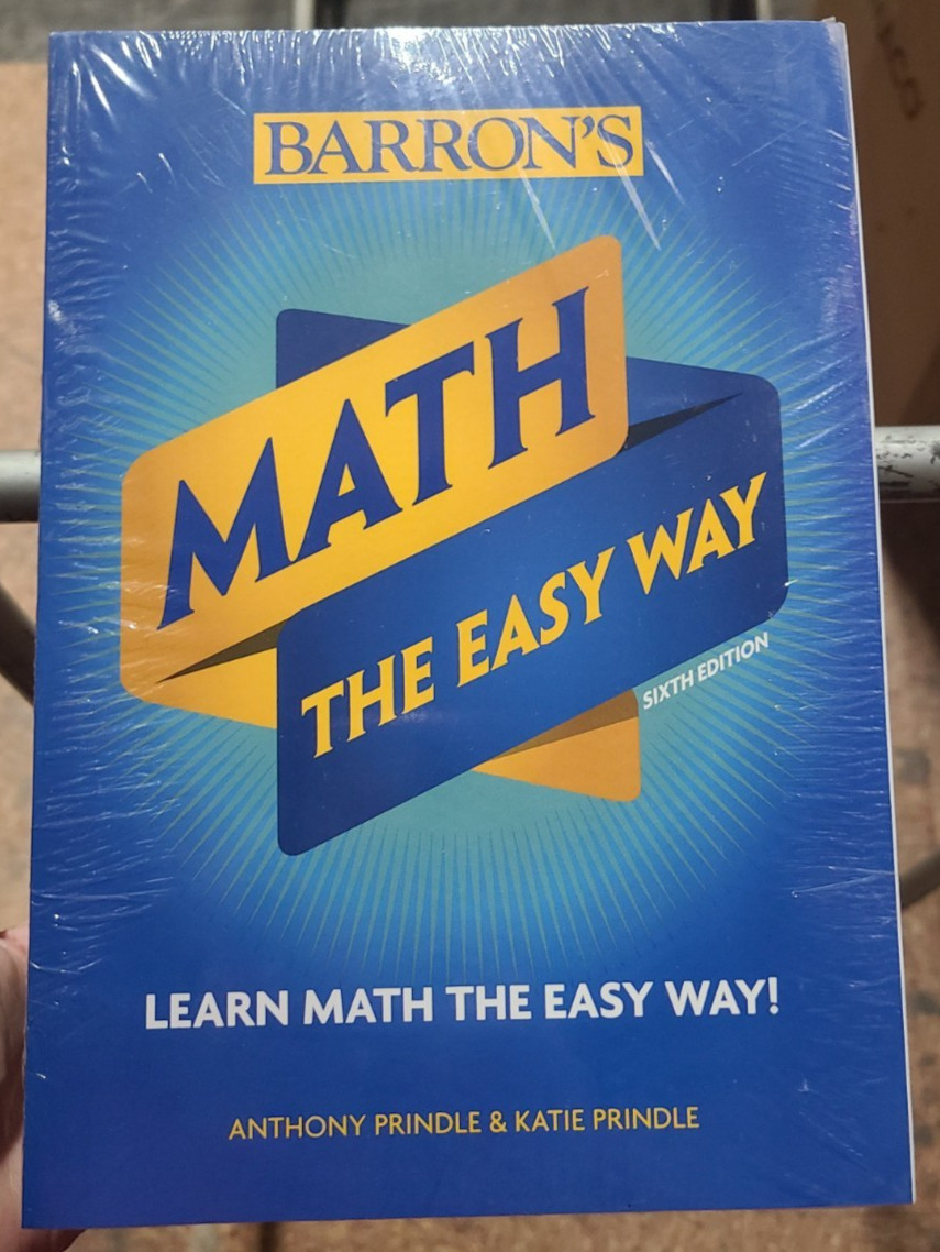 Barron’s Easy Way Homework Bundle: Math, Precalculus, Pre-Algebra, Geometry