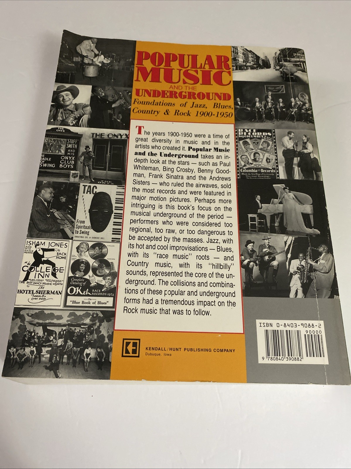 Popular Music The Underground by CHUCK MANCUSO Jazz Blues Rock Country 1900-1950