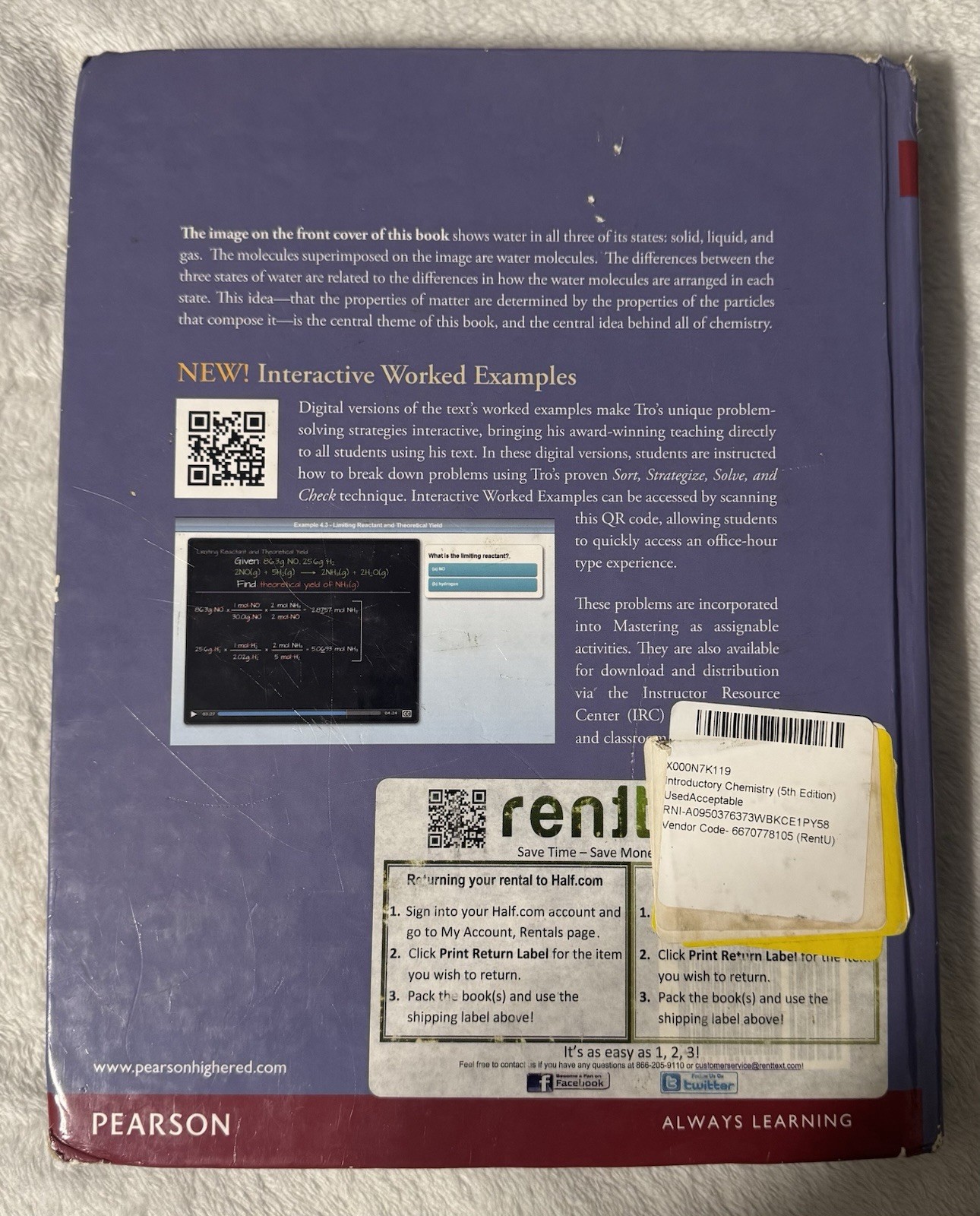 Introductory Chemistry – Fifth Edition – Standalone Book – Tro, Nivaldo J.