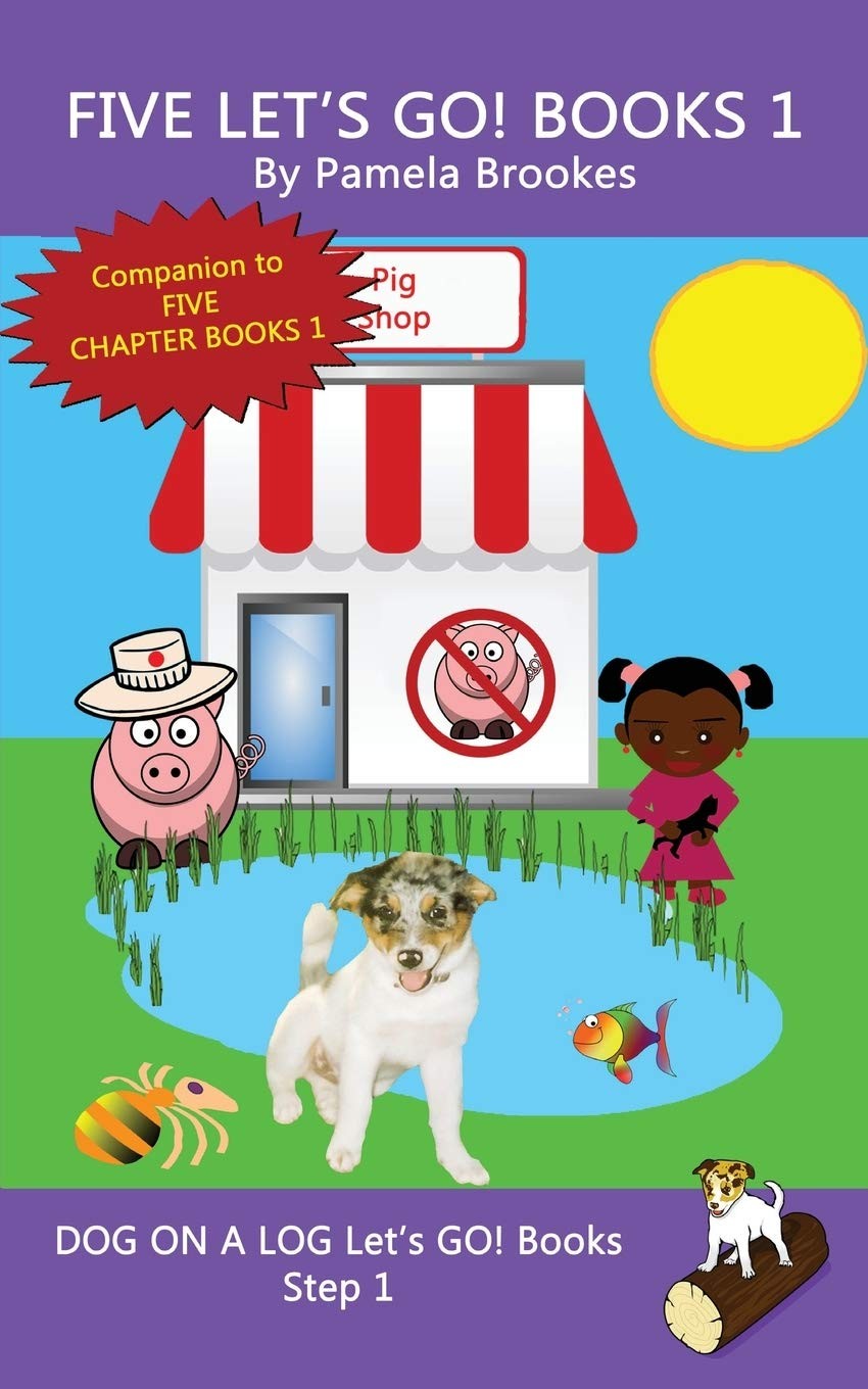 Five Let&rsquo;s GO! Books 1: Systematic Decodable Books for Phonics Readers and F…