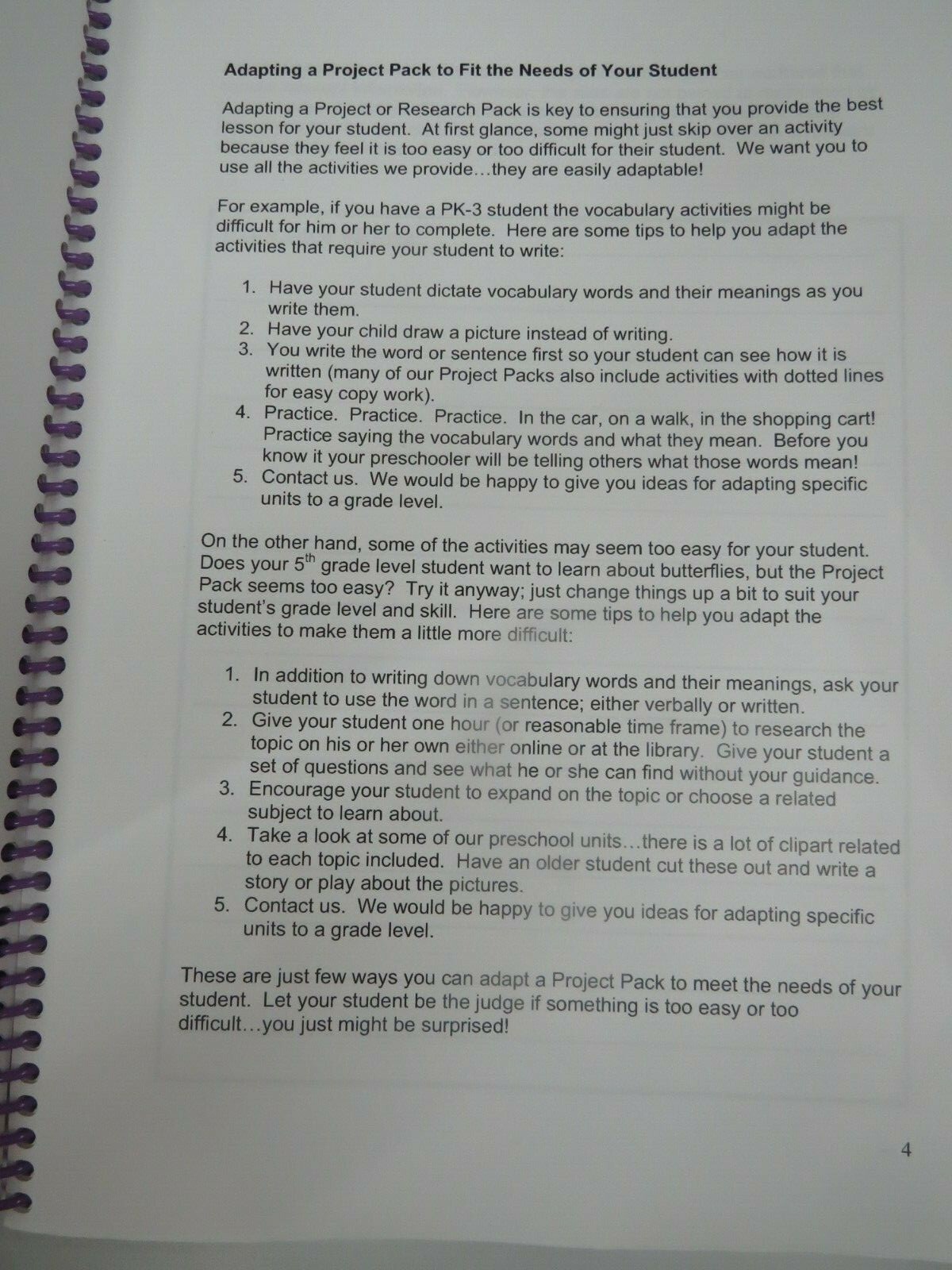 Horses Lap Book & Answer Key -In The Hands Of A Child -Home Schooling HOCPP 1036
