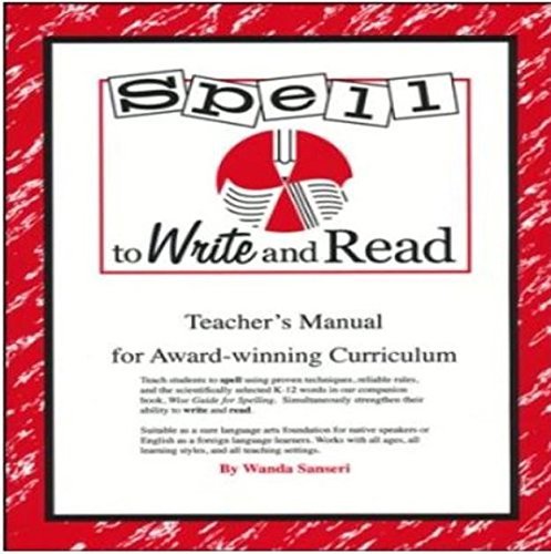 Spell to Write and Read: A Step by Step Guide to Foundational Language Arts b…