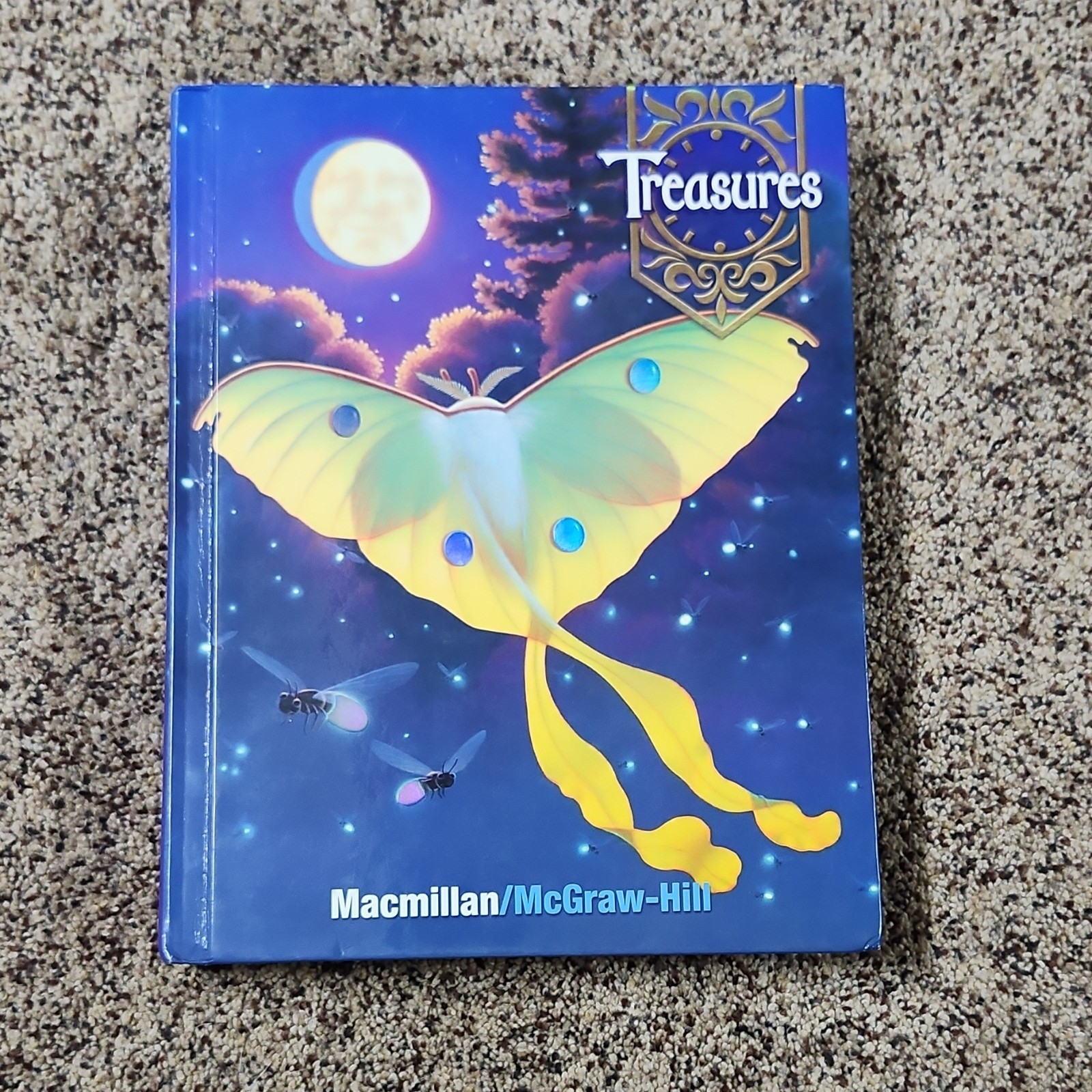 Macmillan/McGraw-Hill Treasures Reading Arts Textbook Hardcover 417 Pages