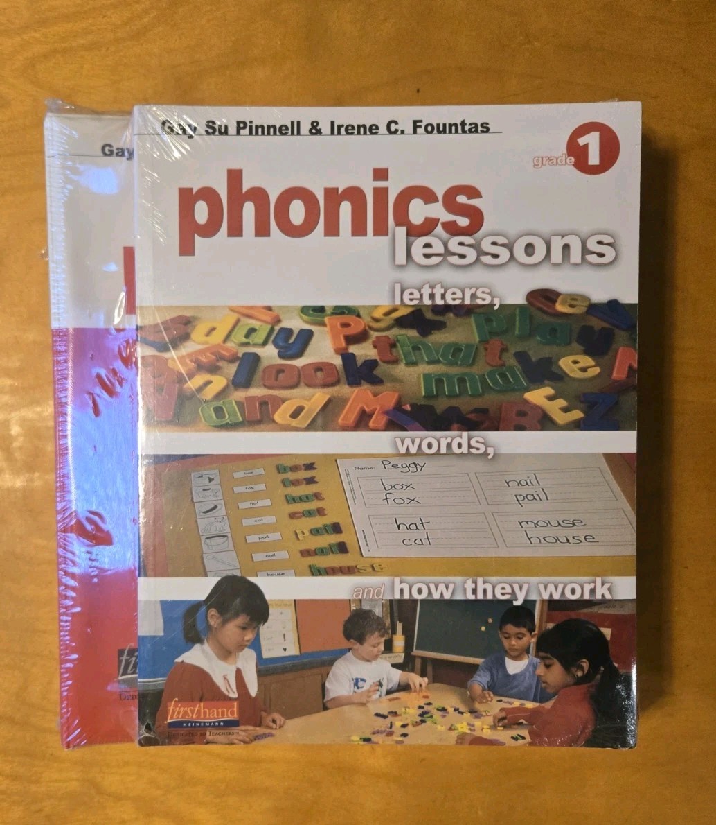 NEW SEALED 1st Grade Phonics Lessons Teaching Resources Letters Words