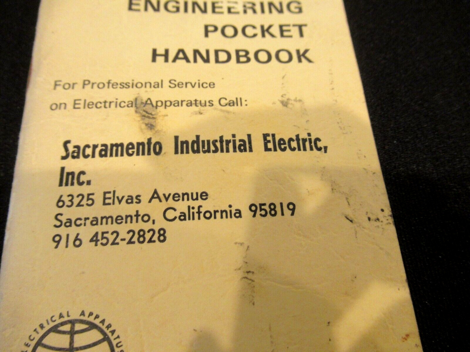 Electrical Engineering Pocket Handbook, c. 1980s