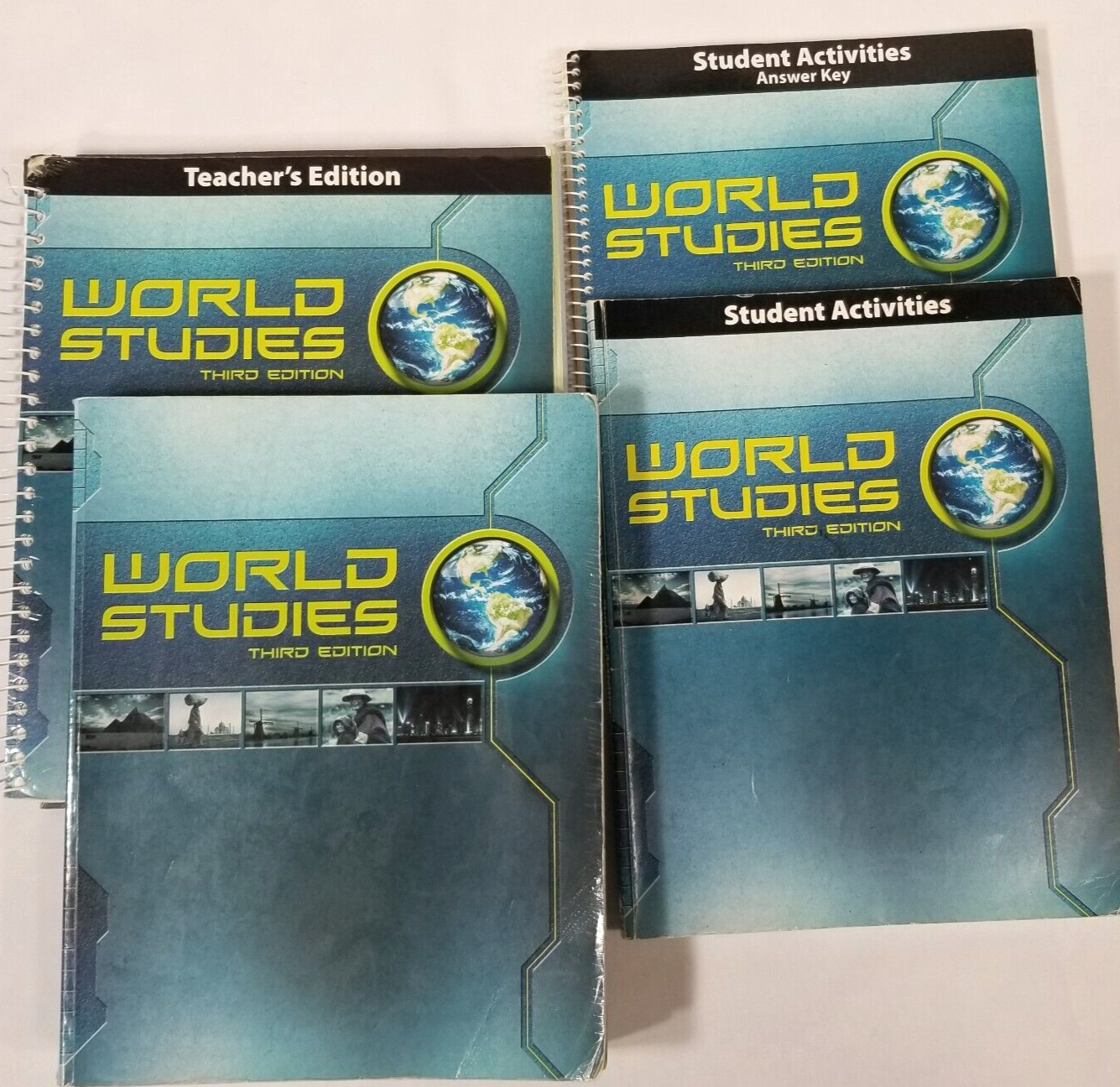 BJU World Studies Set 7th Grade Homeschool Lot Student Textbook Teacher Edition