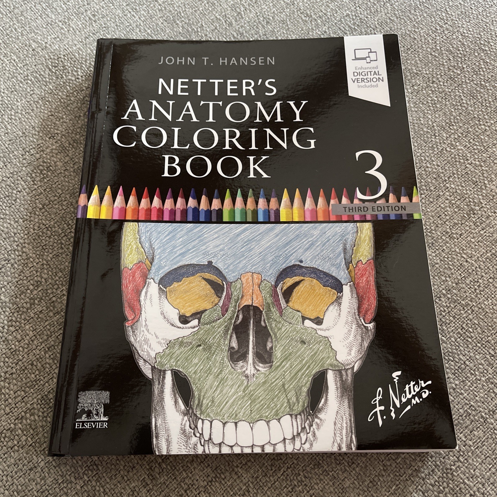 Netter&rsquo;s Anatomy Coloring Book by John T. Hansen 2021 Paperback