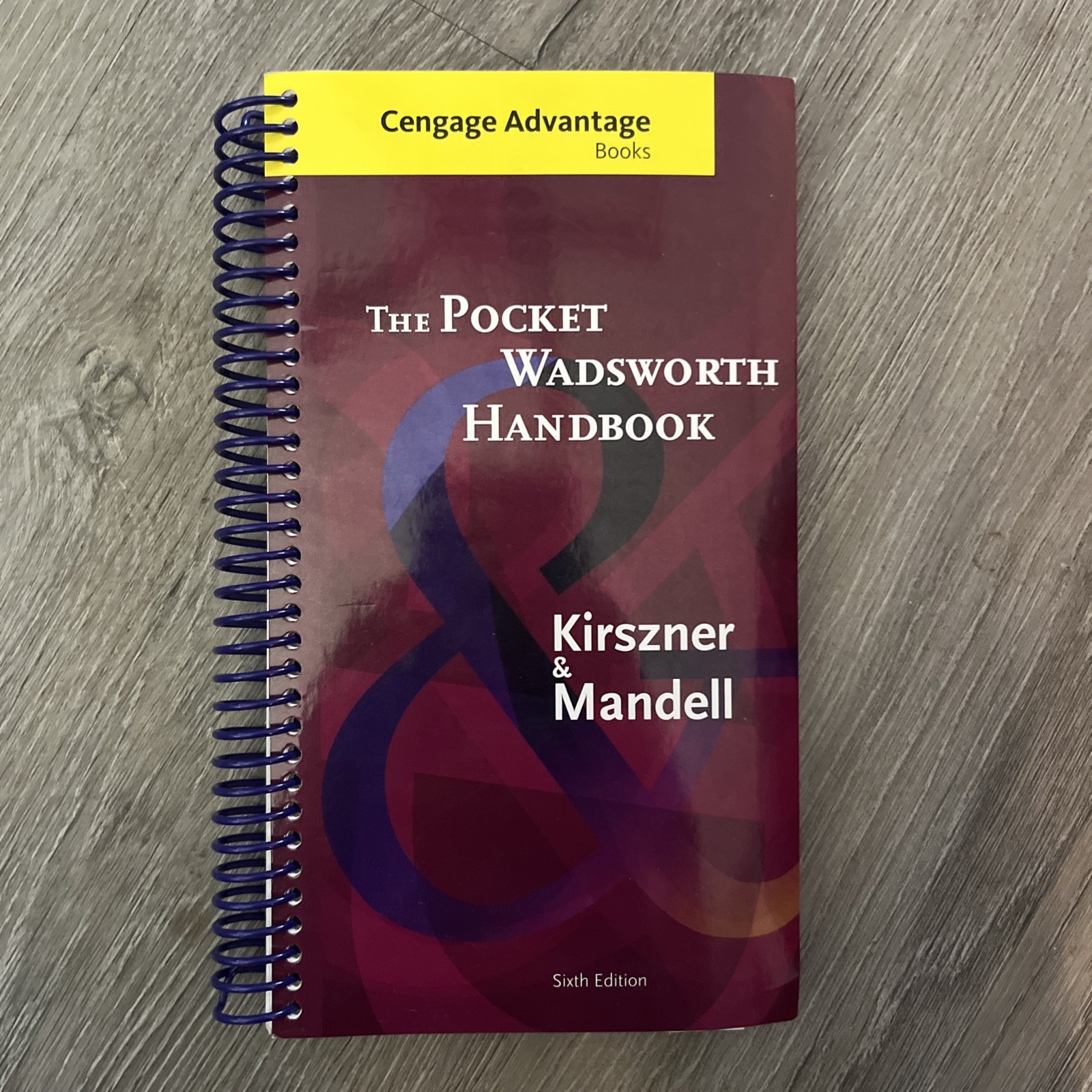 Cengage Advantage Books: the Pocket Wadsworth Handbook (2014, Spiral)