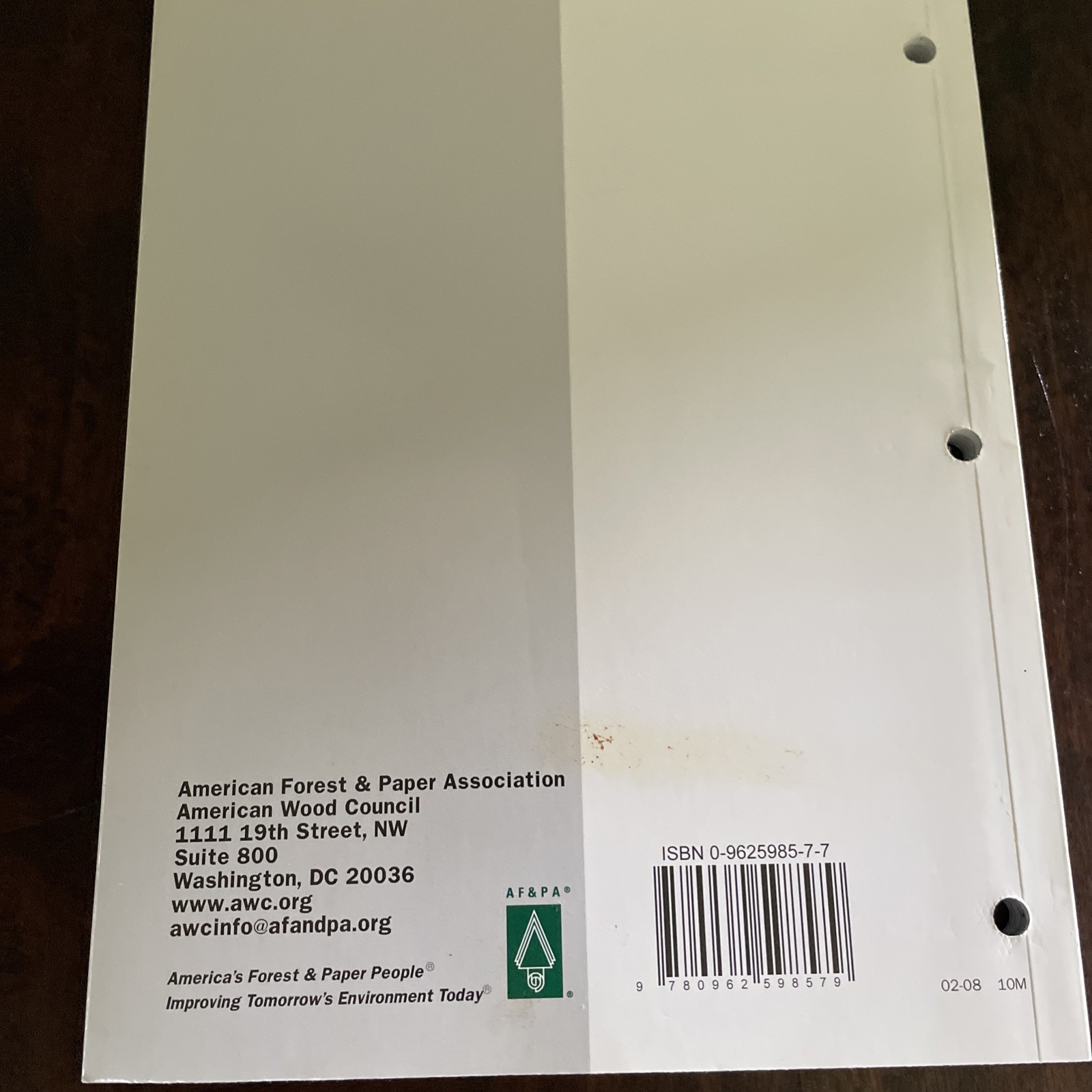 ASD/LRFD Manual, Manual For Engineered Wood Construction