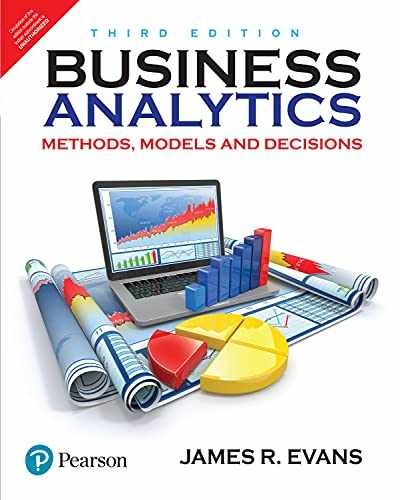 Pearson BUSINESS ANALYTICS, 3RD EDITION – Paperback, by JAMES EVANS – Very Good