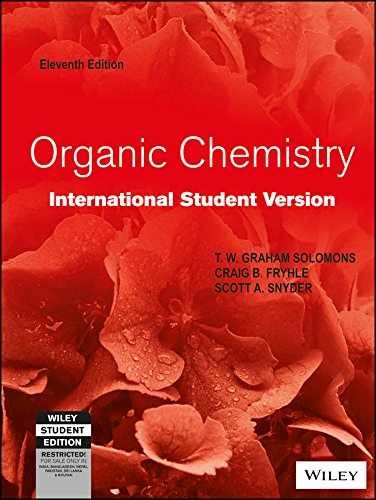 Wiley India Organic Chemistry – Paperback, by Solomons Fryhle And – Very Good