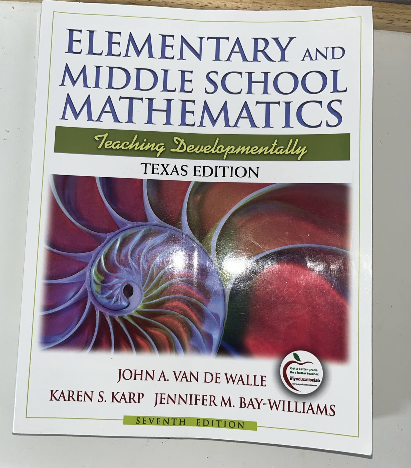 Texas Edition of Elementary and Middle School Mathematics by Karen S. Karp, John