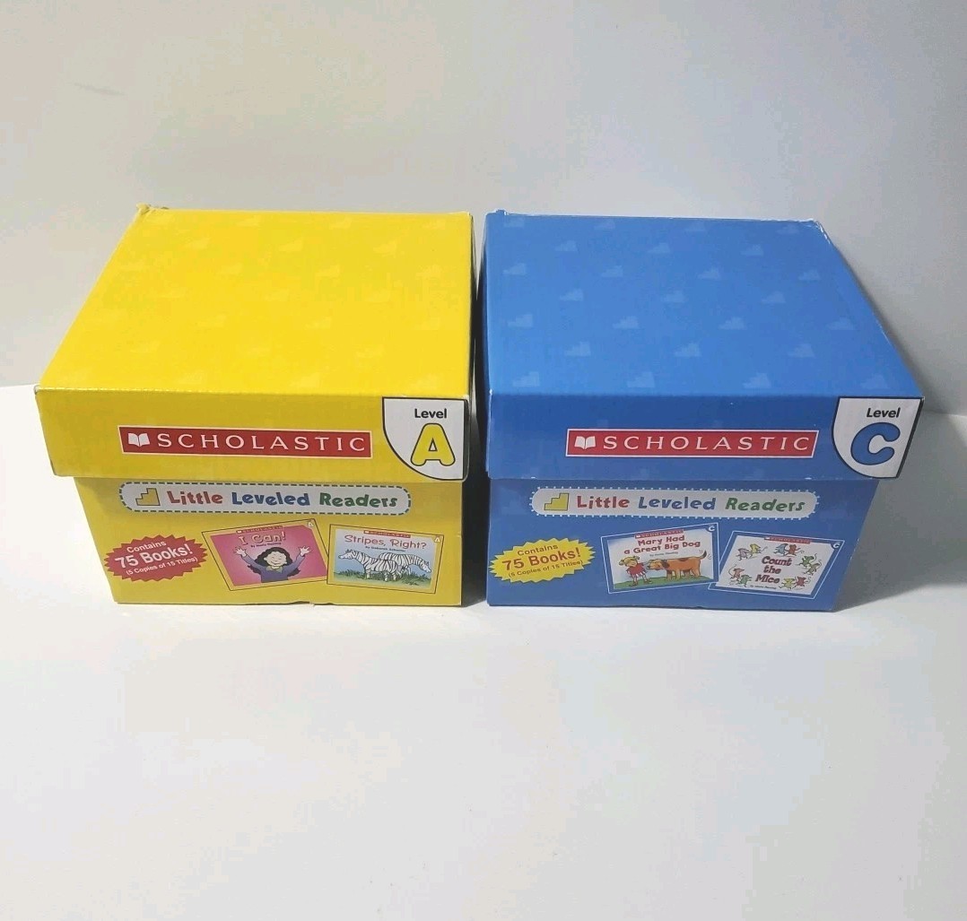 Little Leveled Readers Superset Childrens Books Level A & C Learning to Read