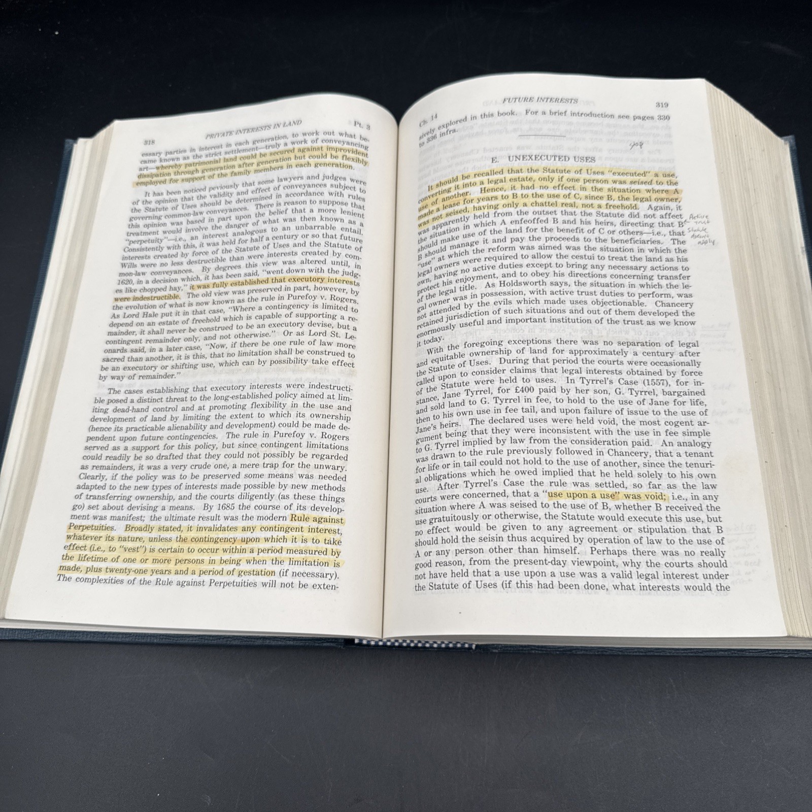 Property Cases & Material 5th Ed. Cribbet/Johnson 84’ University Casebook Series
